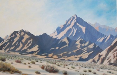 Malerei mit dem Titel "CALUMET RANGE, SUMM…" von Tina Bluefield, Original-Kunstwerk, Öl