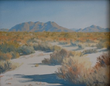Malerei mit dem Titel "SUMMER MORNING, GOA…" von Tina Bluefield, Original-Kunstwerk, Öl