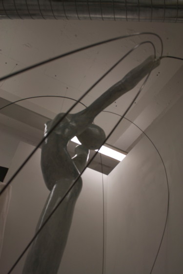 Potential Energy Sculpture titled "Potential Energy" by Tina Lane, Original Art,