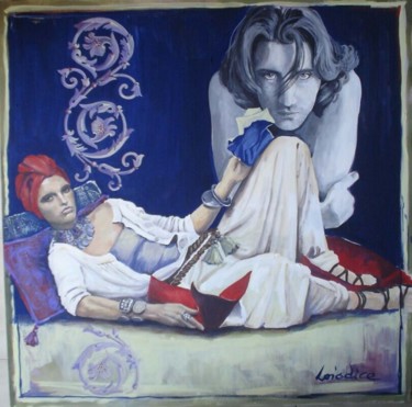 Pittura intitolato "Colorami l'anima" da Tina Loiodice, Opera d'arte originale, Olio