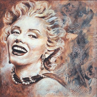 Pittura intitolato ""SMILE"" da Tina Loiodice, Opera d'arte originale