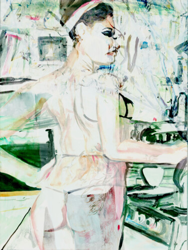 Painting titled "A NEW KNOCKE" by Tinge, Original Artwork, Digital Collage
