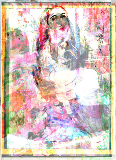 Malerei mit dem Titel "Halloween XtraXtra" von Tinge, Original-Kunstwerk, Digitale Collage