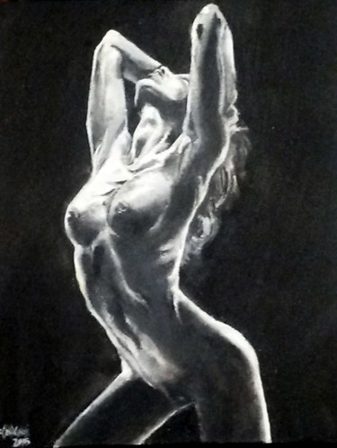 Pittura intitolato "The Passion Fruit" da Tino Cavagnoli, Opera d'arte originale, Acrilico
