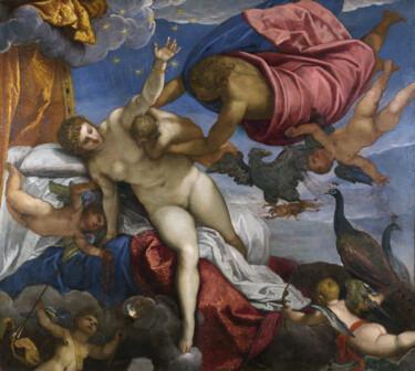 Pintura intitulada "L'Origine de la Voi…" por Tintoretto, Obras de arte originais, Óleo