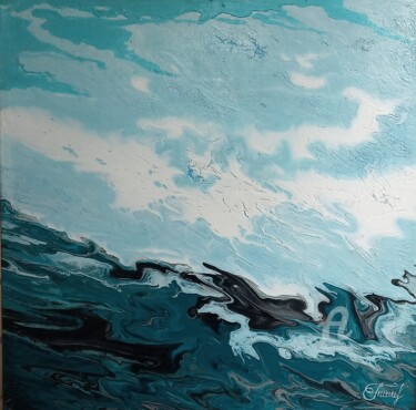 Картина под названием ",,Storm-3''" - Irina Tischenko, Подлинное произведение искусства, Акрил
