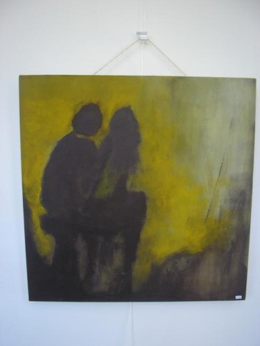 Painting titled "partage" by Tisaar, Original Artwork