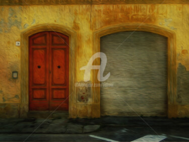 数字艺术 标题为“doors Italia duo” 由Joost Hogervorst, 原创艺术品, 数字油画
