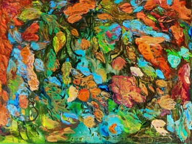 Malerei mit dem Titel "Spring vibes" von Tissa, Original-Kunstwerk, Acryl
