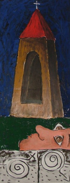 Pintura intitulada "A l’ombre de nos cr…" por Titi Montana, Obras de arte originais, Acrílico