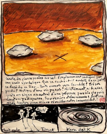 Pintura titulada "Mon repos..." por Titi Montana, Obra de arte original, Acrílico