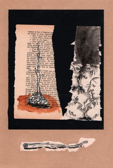 Peinture intitulée "La vie continue…" par Titi Montana, Œuvre d'art originale, Acrylique
