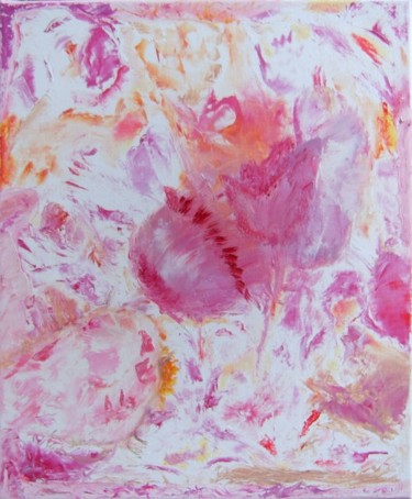 Painting titled "Existence" by Martine Villani, Original Artwork