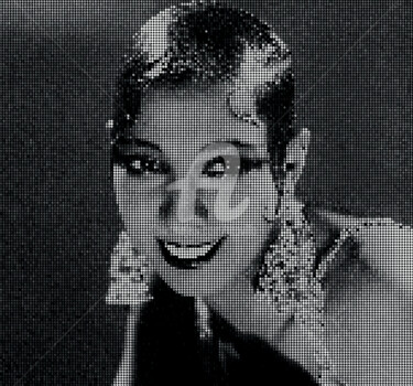 Arte digital titulada "Josephine Baker." por Tito Villa, Obra de arte original, Arquitectura