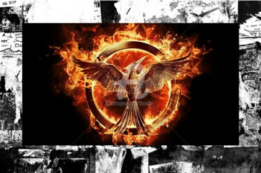 Digital Arts titled "Hunger games" by Tito Villa, Original Artwork, Digital Painting