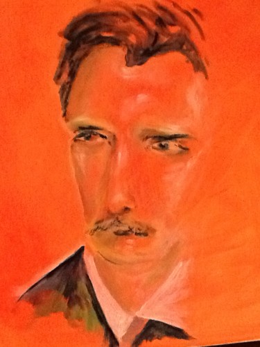 "Portrait 3" başlıklı Tablo Titus tarafından, Orijinal sanat, Petrol