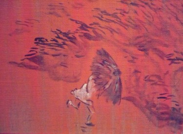 Malerei mit dem Titel "Asie I" von Titus, Original-Kunstwerk, Öl