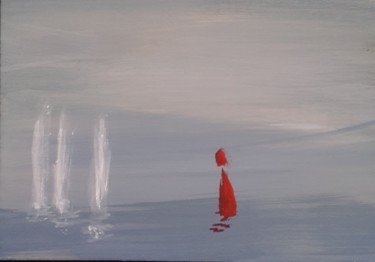 Peinture intitulée "Voiles  1" par Titus, Œuvre d'art originale, Acrylique