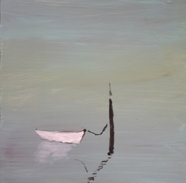 Peinture intitulée "Barque 3" par Titus, Œuvre d'art originale, Acrylique