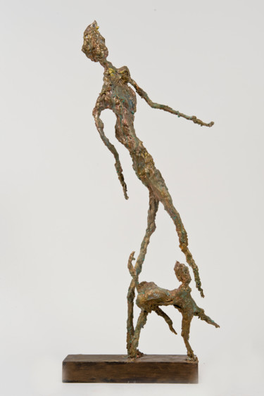Sculpture intitulée "FELINITE(S)(S)sc-96…" par G.Tivert-Gillemann, Œuvre d'art originale