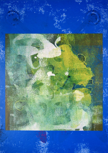 Collages intitulée "Untitled" par Tushar V. Jadhav, Œuvre d'art originale, Collages