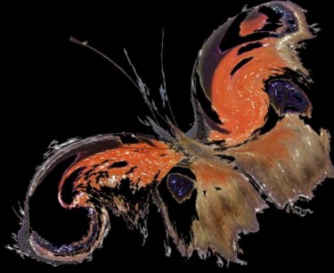 Digital Arts titled "Butterfly Wave" by Mick Bean, Original Artwork