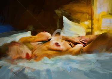 Digital Arts titled "room 28 25" by Tobias Ginski, Original Artwork, Digital Painting