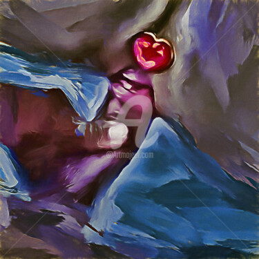 Digital Arts titled "heart" by Tobias Ginski, Original Artwork, Digital Painting