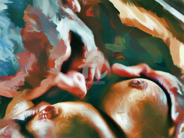 Digital Arts titled "MiE" by Tobias Ginski, Original Artwork, Digital Painting