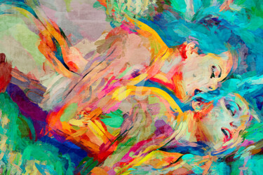 Digital Arts με τίτλο "Avery i B" από Tobias Ginski, Αυθεντικά έργα τέχνης, Ψηφιακή ζωγραφική