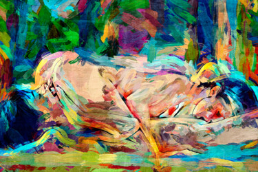 Arts numériques intitulée "Venera" par Tobias Ginski, Œuvre d'art originale, Peinture numérique