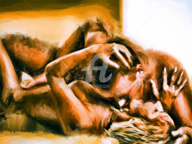 Digital Arts titled "sex 01" by Tobias Ginski, Original Artwork, Digital Painting