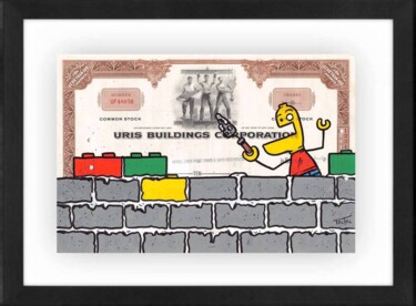 Pintura titulada "Lego Builder" por Toctoc, Obra de arte original, Acrílico
