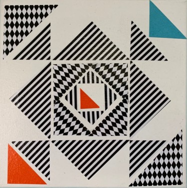 Collages titled "Trig #6" by Pre, Original Artwork, Collages