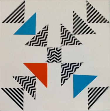 Trig #7 Collages intitulée "Trig #7" par Pre, Œuvre d'art originale, Collages