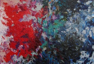 Картина под названием "Опиумное пристрасти…" - Анатолий Андриец, Подлинное произведение искусства, Масло