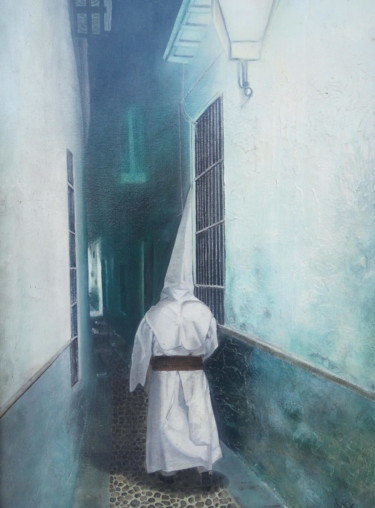Pintura titulada "Penitente" por Toli, Obra de arte original, Oleo