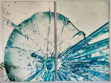 Peinture intitulée "Médusa" par Tolliac, Œuvre d'art originale, Acrylique