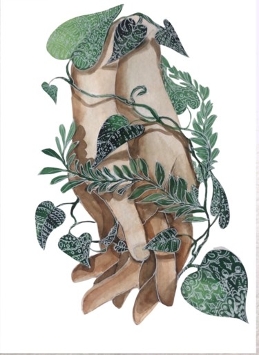 Картина под названием "акварель" - Наталья Толмачева, Подлинное произведение искусства, Акварель