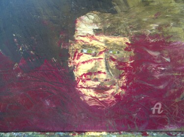 Peinture intitulée "RED SQUALL" par Tom Adler, Œuvre d'art originale