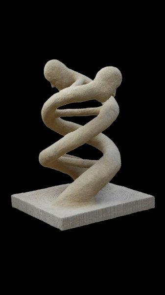 Sculptuur getiteld "(a) life" door Tom Van Wassenhove, Origineel Kunstwerk, Zand