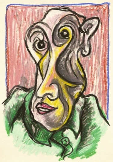 Rysunek zatytułowany „Man in green” autorstwa Tom68, Oryginalna praca, Inny
