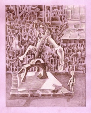 Rysunek zatytułowany „Dream of plumber” autorstwa Tom68, Oryginalna praca, Inny