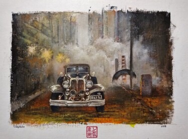 Painting titled "New York-1930 - Sal…" by Tomás Castaño, Original Artwork, Acrylic