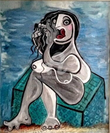 Картина под названием "La Norma" - Tomás Martin, Подлинное произведение искусства, Акрил