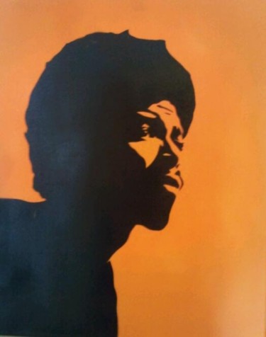 Painting titled "Gil Scott Heron" by Tomassi, Original Artwork