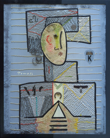 Картина под названием "He" - Tomasz, Подлинное произведение искусства, Масло