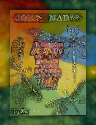 Картина под названием "Joka Nadra ( Rare D…" - Tomasz, Подлинное произведение искусства, Масло