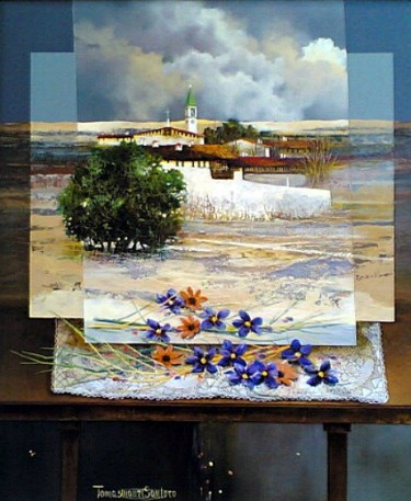 Pittura intitolato "Profumi di stagioni…" da Tommaso Maurizio Santoro, Opera d'arte originale