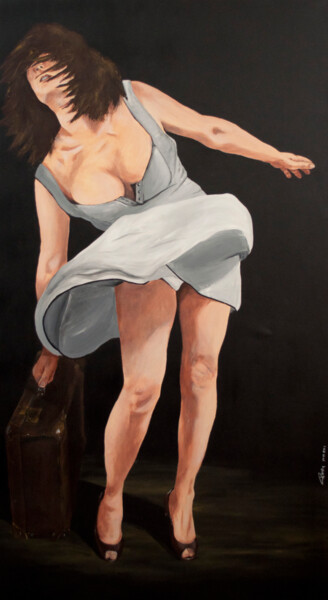 Pintura titulada "Elena" por Tommaso Pensa, Obra de arte original, Acrílico Montado en Bastidor de camilla de madera
